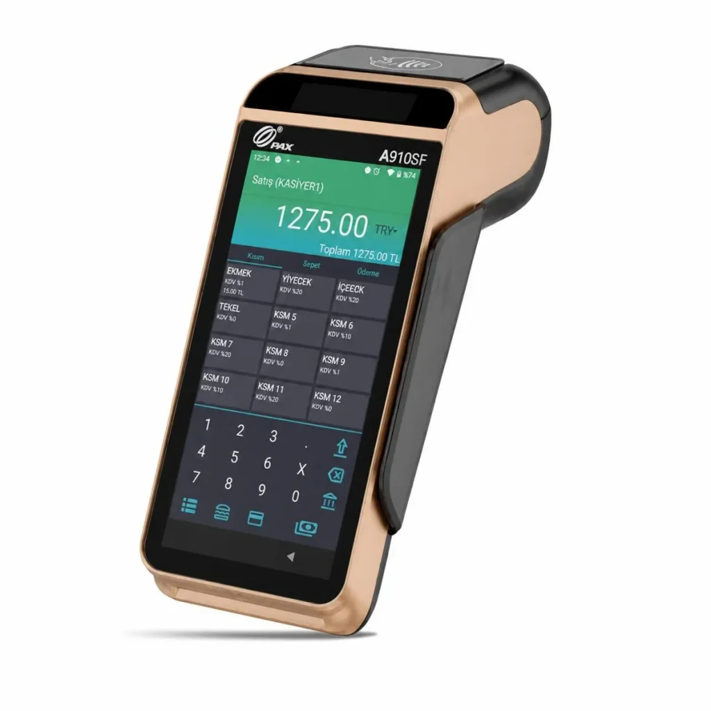 PAX A910SF Android Yazarkasa Pos (3)